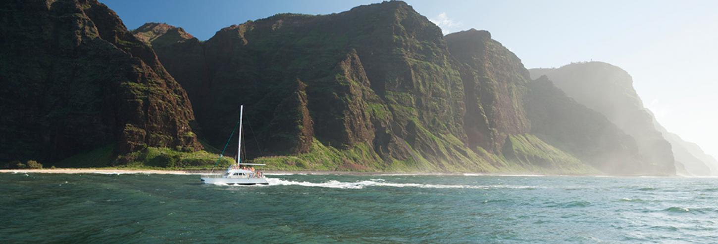 Kauai Boat Tour Na Pali Coast