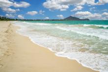 sandy beach in hawaii