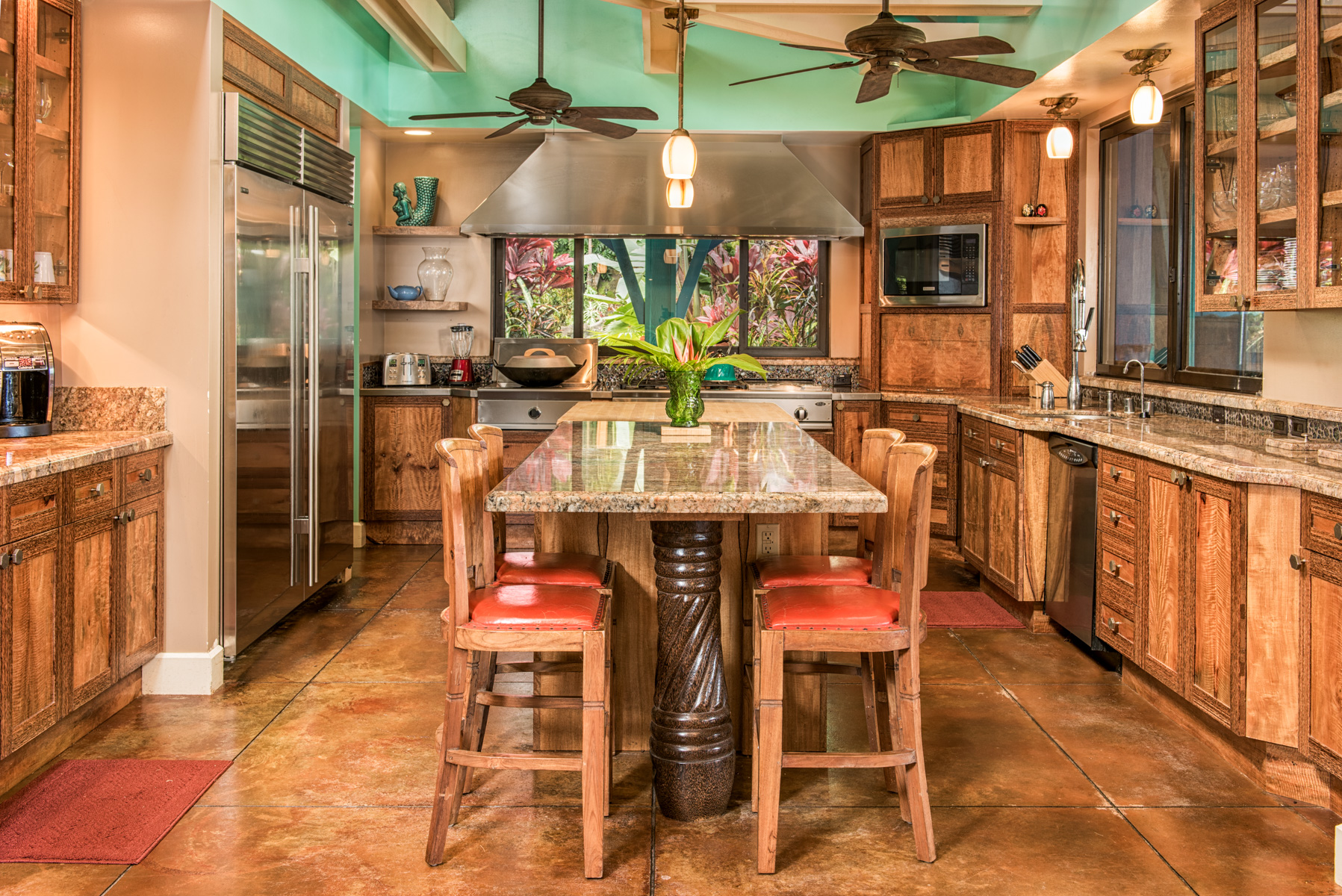 Hawaii Vacation Rental Home, best hawaii home kitchens, best kitchens in hawaii, hawaii rentals