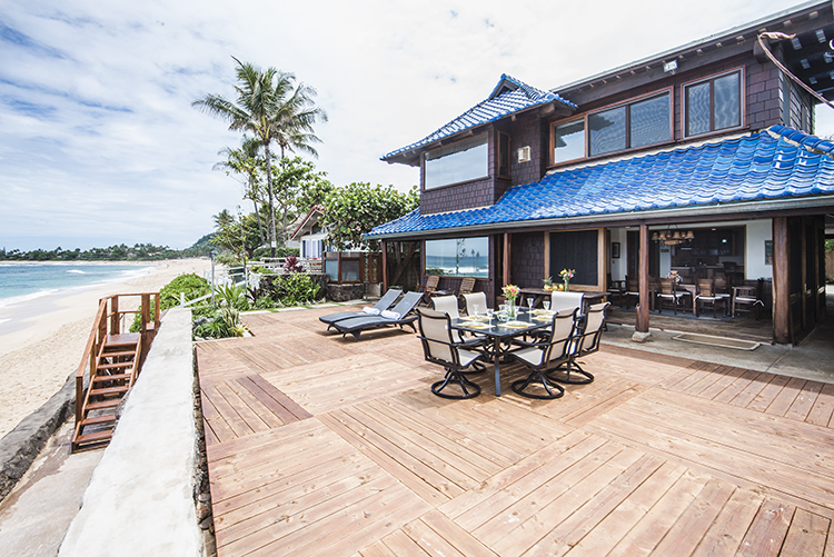 Hawaii Vacation Rental Home, North Shore Oahu Outdoor Shower