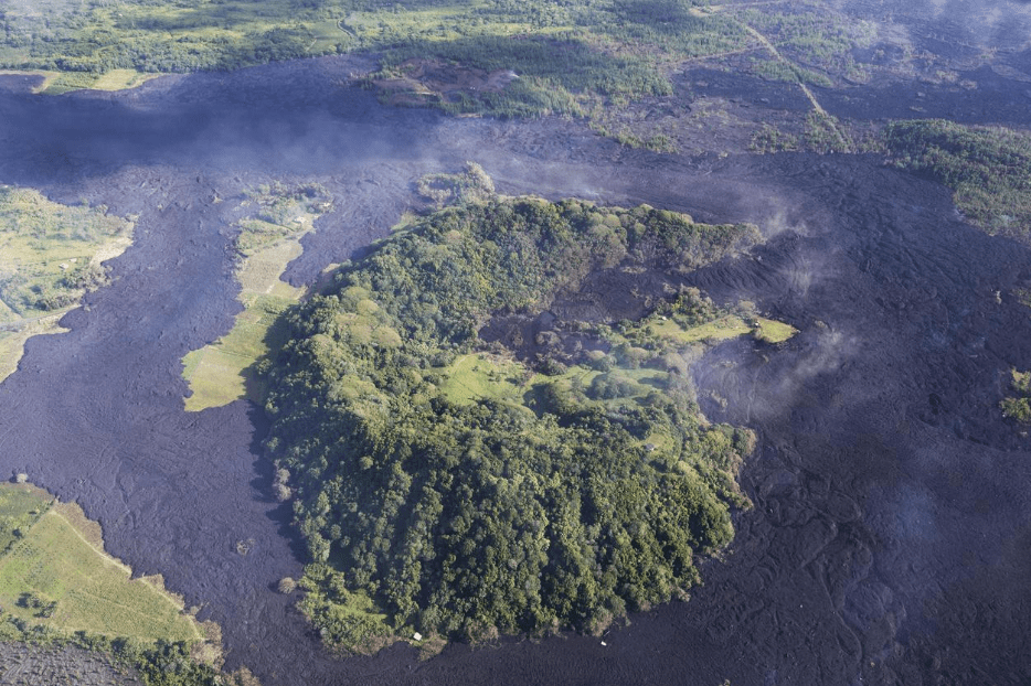 aftermath of kilauea eruption