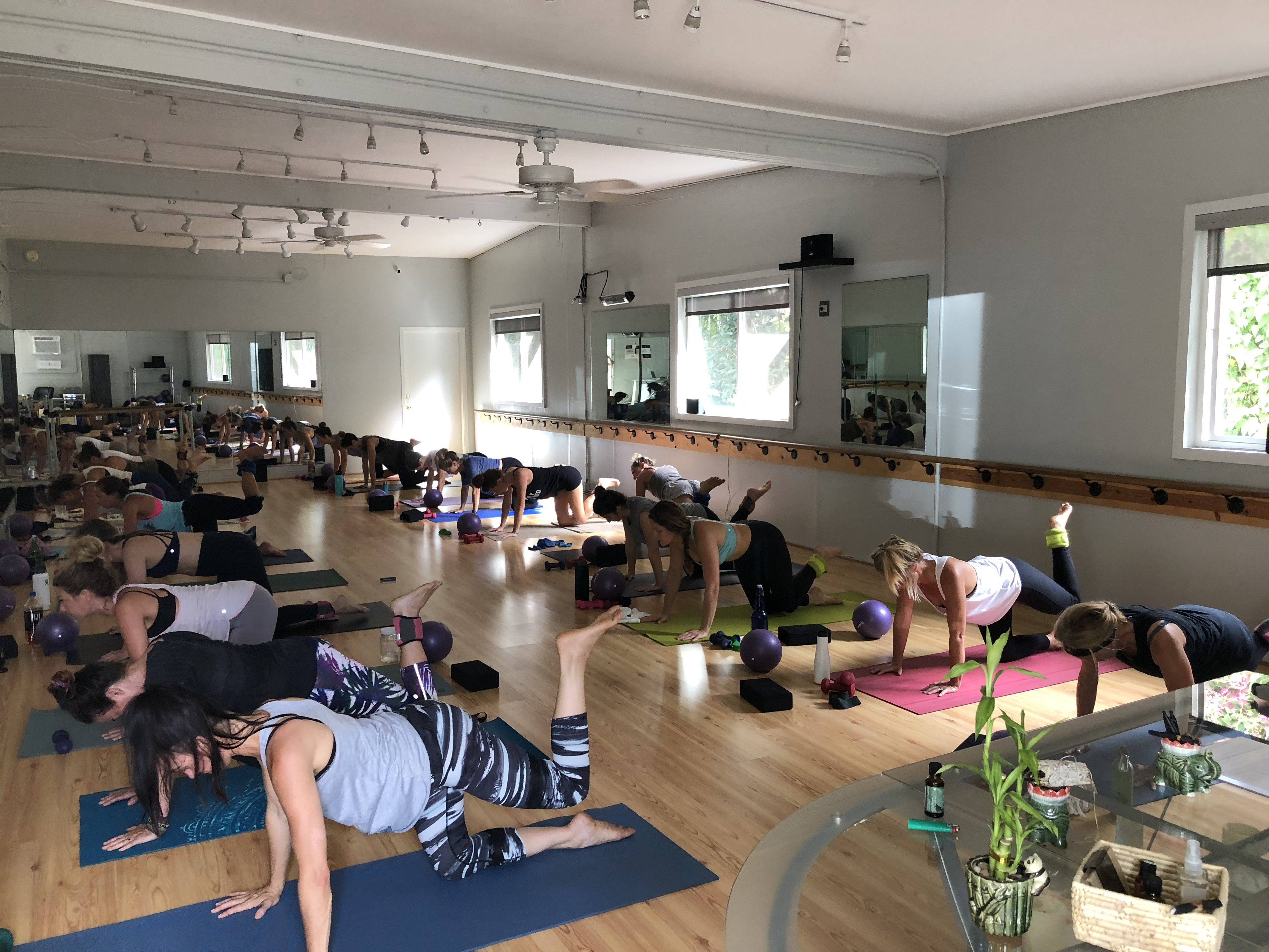 Infusion Barre class in Paia