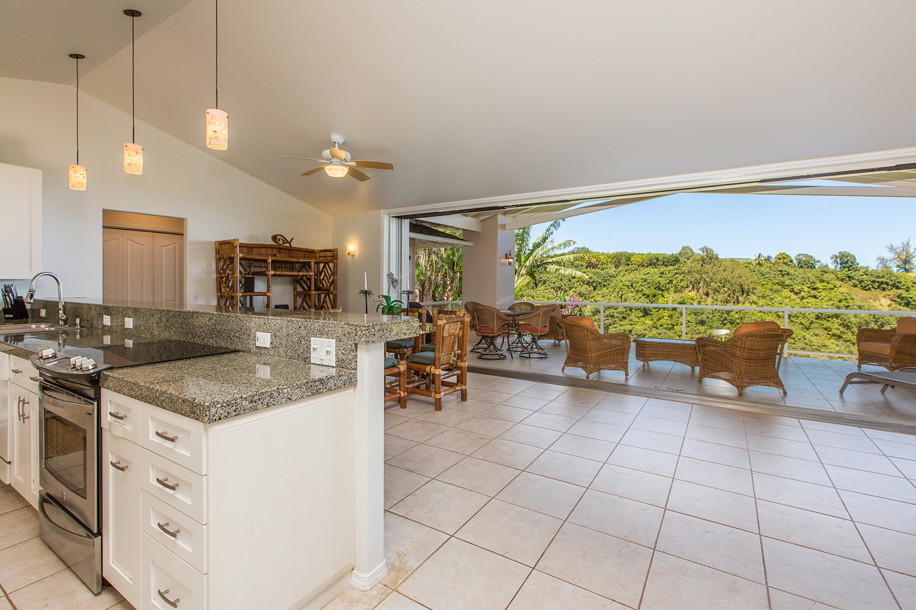 Kitchen and lanai