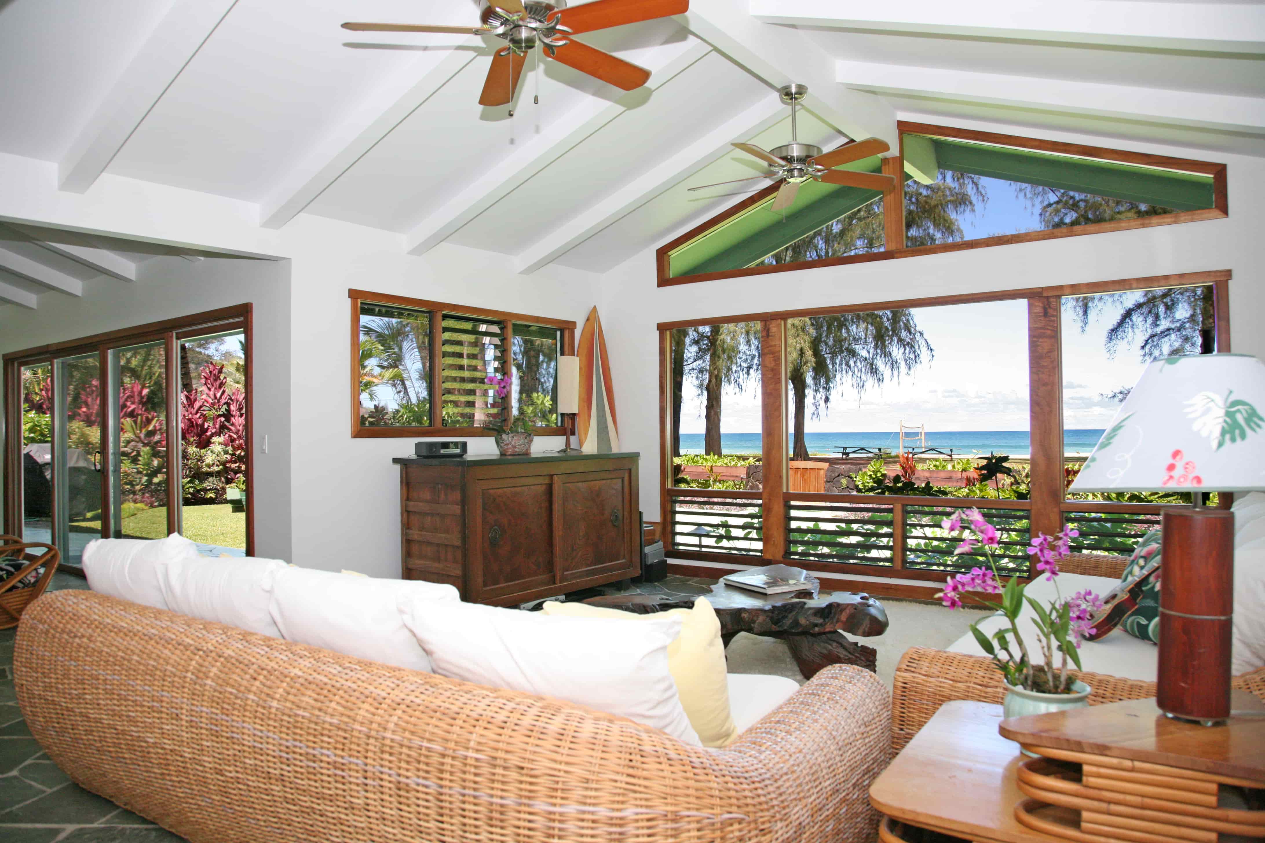 lani kai kauai vacation rental living room
