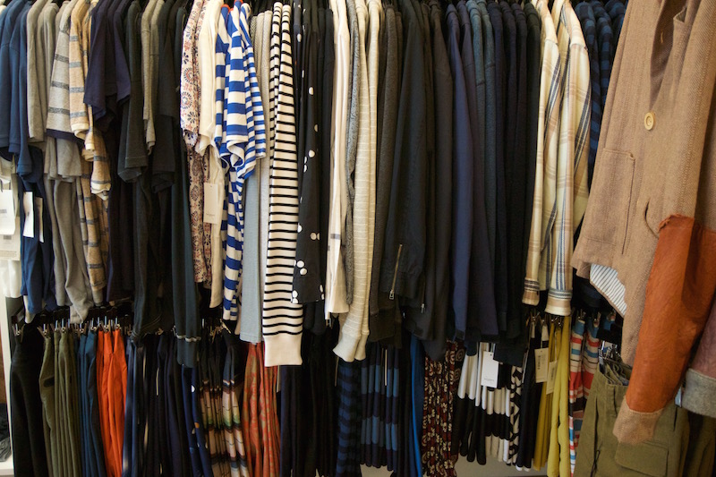 Men's clothing rack