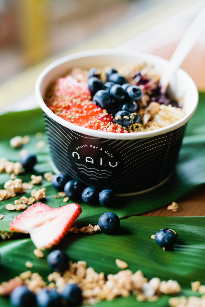 Acai bowl from NALU Health Bar & Cafe