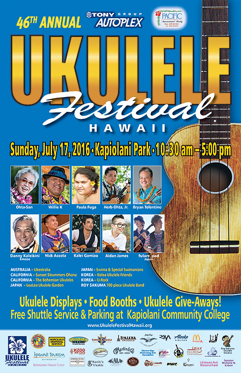 Ukelele Festival Poster