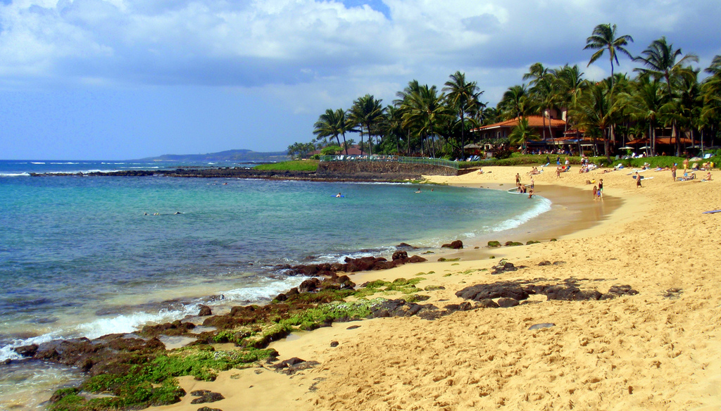 Poipu Beach, Kauai