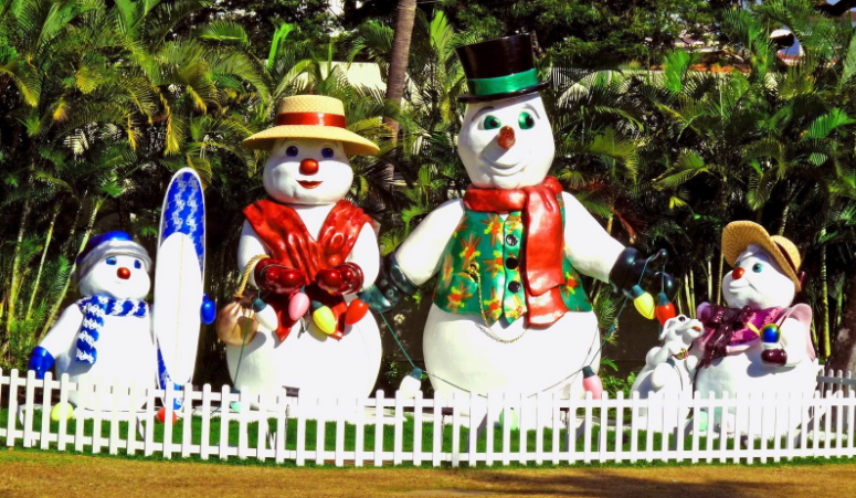 christmas on oahu