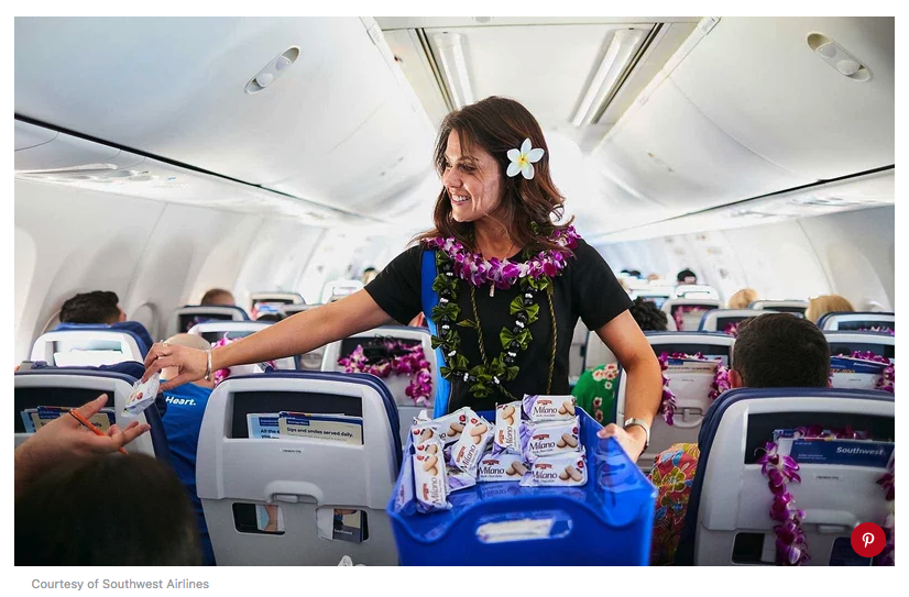 Southwest Airlines flight to hawaii