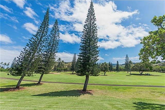 View of golf course