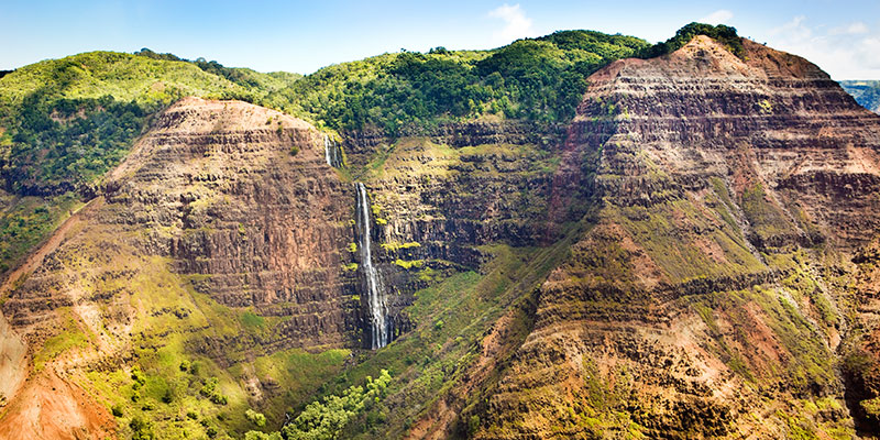 Waimea Canyon Waterfall